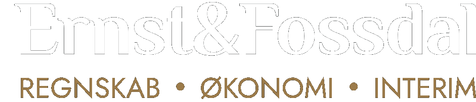 Ernst & Fossdal – Regnskab, økonomi, interim